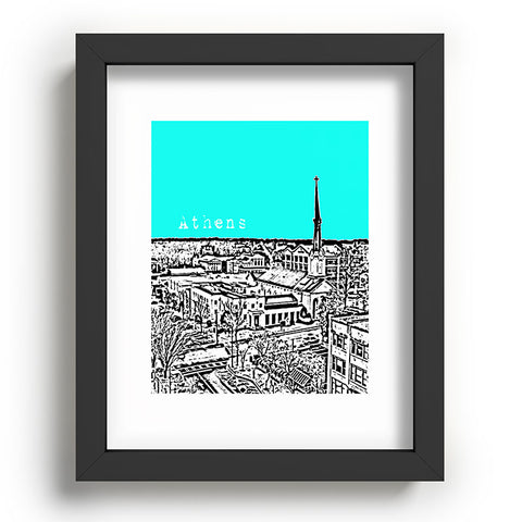 Bird Ave Athens Aqua Recessed Framing Rectangle