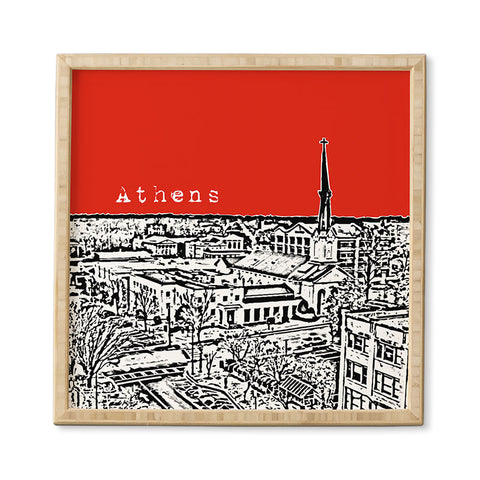 Bird Ave Athens Georgia Framed Wall Art