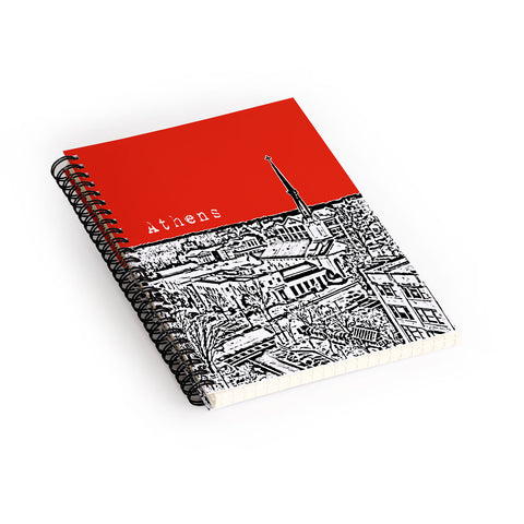 Bird Ave Athens Georgia Spiral Notebook