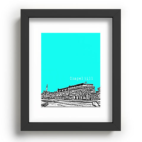 Bird Ave Chapel Hill Aqua Recessed Framing Rectangle