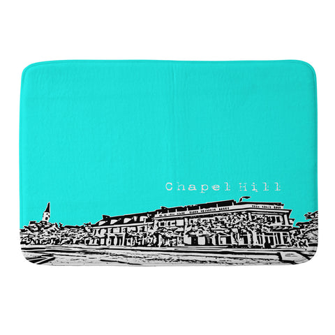 Bird Ave Chapel Hill Aqua Memory Foam Bath Mat