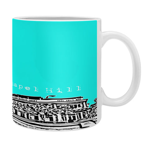 Bird Ave Chapel Hill Aqua Coffee Mug