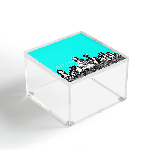Bird Ave Dallas Aqua Acrylic Box