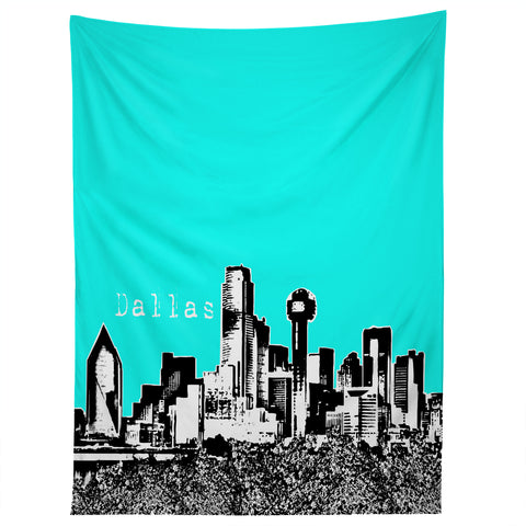 Bird Ave Dallas Aqua Tapestry