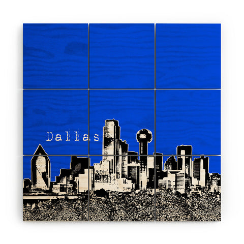 Bird Ave Dallas Royal Wood Wall Mural