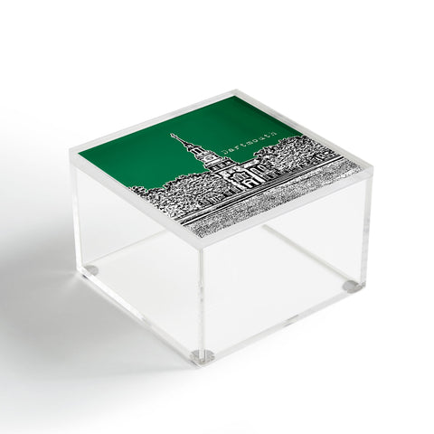 Bird Ave Dartmouth College Green Acrylic Box