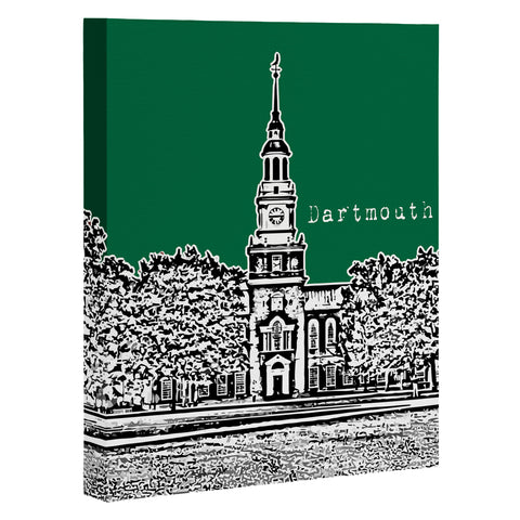 Bird Ave Dartmouth College Green Art Canvas