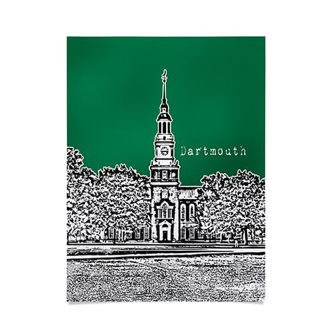 Bird Ave Dartmouth College Green Poster