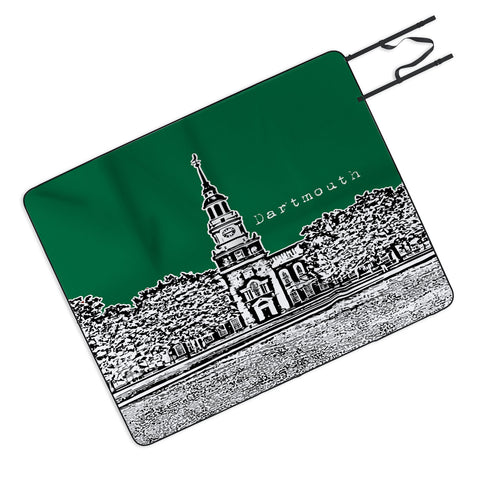 Bird Ave Dartmouth College Green Picnic Blanket
