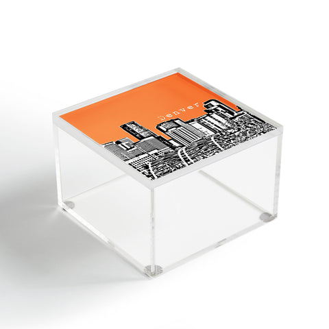 Bird Ave Denver Orange Acrylic Box