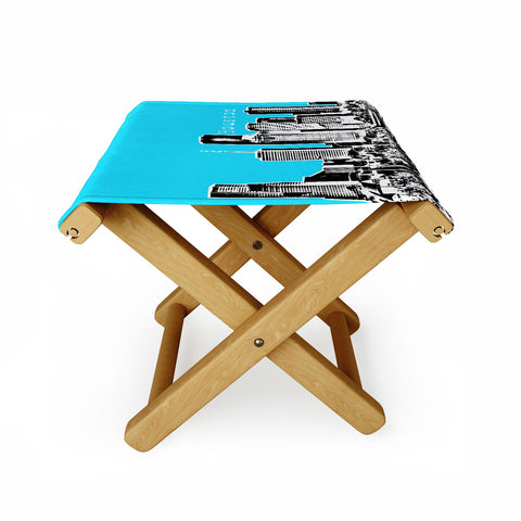 Bird Ave Houston Sky Folding Stool