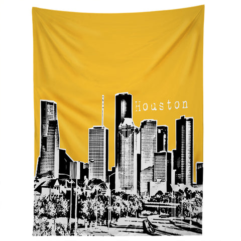 Bird Ave Houston Yellow Tapestry