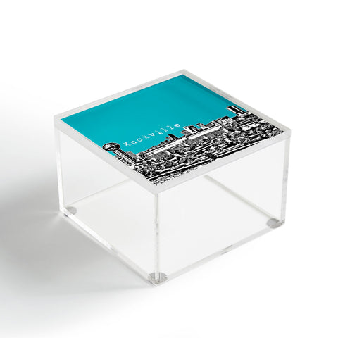 Bird Ave Knoxville Aqua Acrylic Box