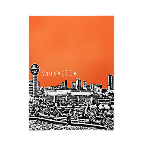 Bird Ave Knoxville Orange Poster