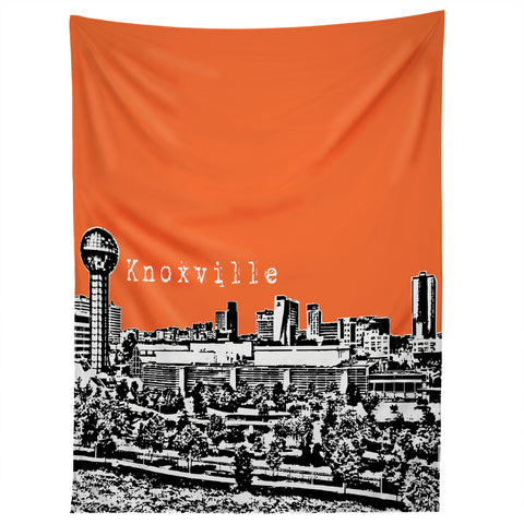 Bird Ave Knoxville Orange Tapestry