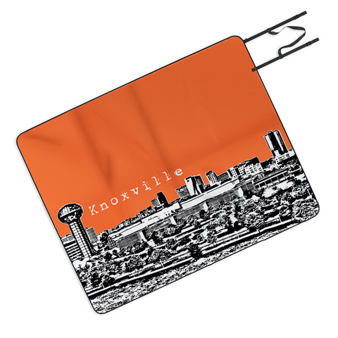 Bird Ave Knoxville Orange Picnic Blanket