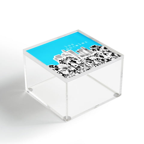 Bird Ave Los Angeles Aqua Acrylic Box