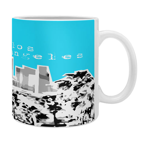Bird Ave Los Angeles Aqua Coffee Mug