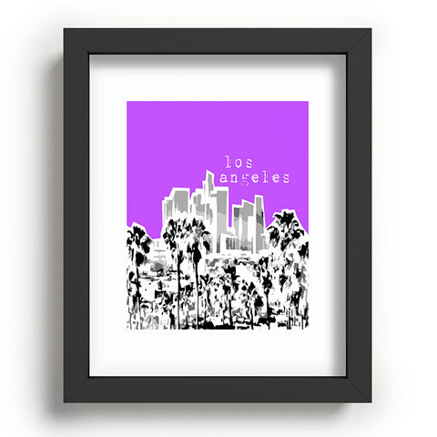 Bird Ave Los Angeles Purple Recessed Framing Rectangle
