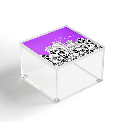 Bird Ave Los Angeles Purple Acrylic Box