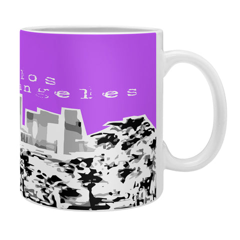 Bird Ave Los Angeles Purple Coffee Mug