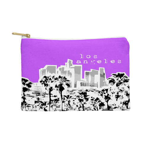 Bird Ave Los Angeles Purple Pouch