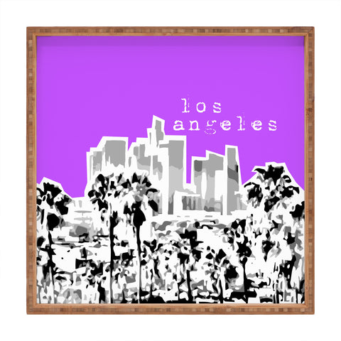Bird Ave Los Angeles Purple Square Tray