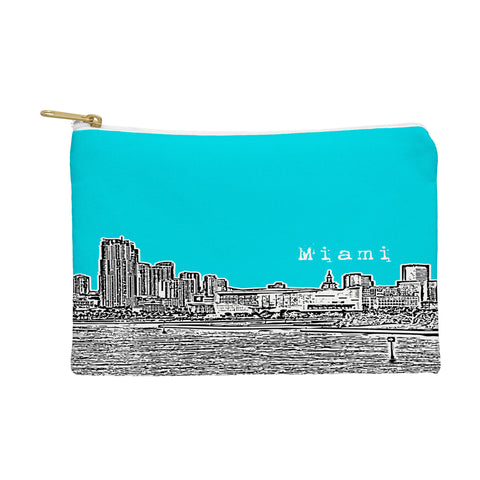 Bird Ave Miami Teal Pouch