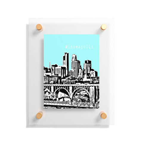 Bird Ave Minneapolis Sky Floating Acrylic Print