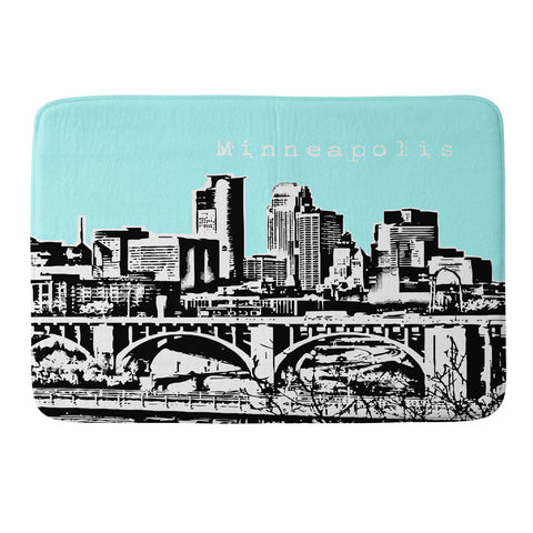 Bird Ave Minneapolis Sky Memory Foam Bath Mat