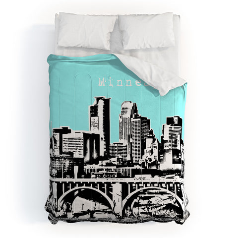 Bird Ave Minneapolis Sky Comforter