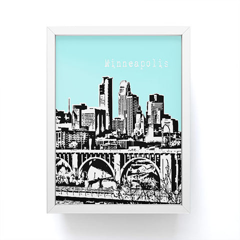 Bird Ave Minneapolis Sky Framed Mini Art Print