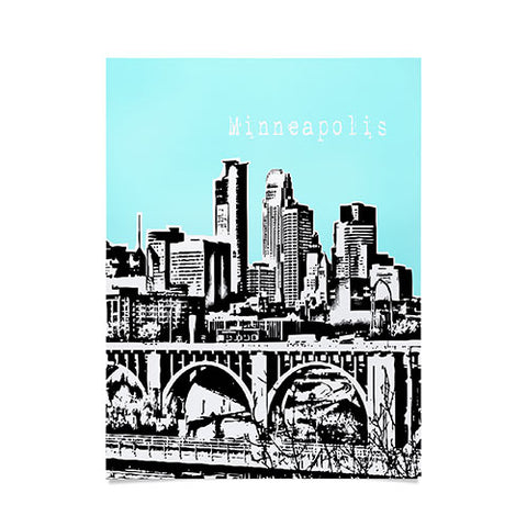 Bird Ave Minneapolis Sky Poster