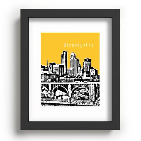 Bird Ave Minneapolis Yellow Recessed Framing Rectangle