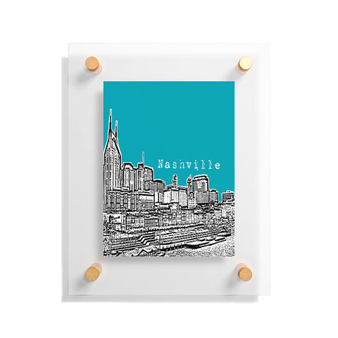 Bird Ave Nashville Waterfront Floating Acrylic Print