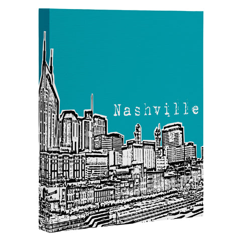 Bird Ave Nashville Waterfront Art Canvas