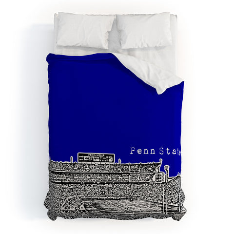 Bird Ave Penn State University Navy Duvet Cover