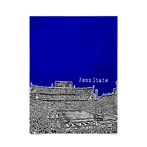 Bird Ave Penn State University Navy Poster