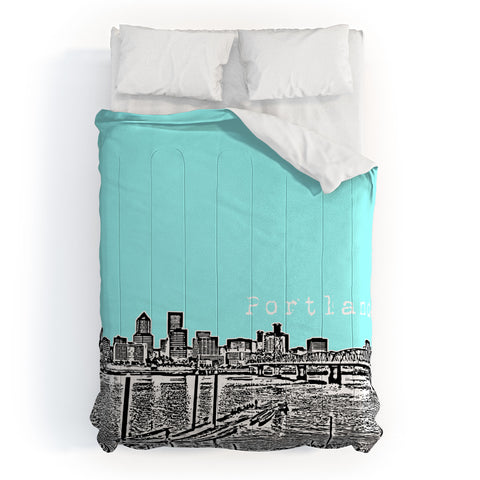 Bird Ave Portland Ice Comforter