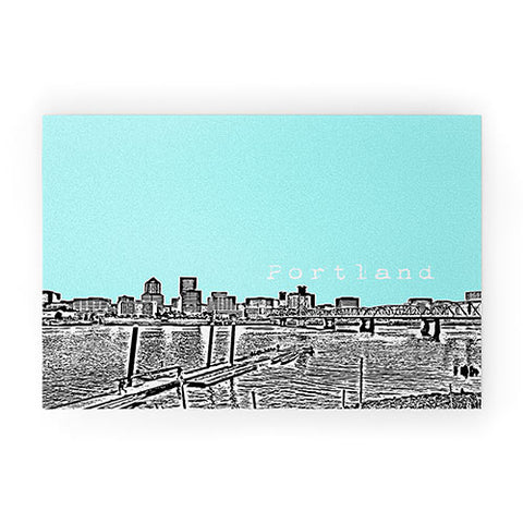 Bird Ave Portland Ice Welcome Mat