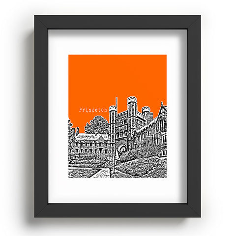 Bird Ave Princeton University Orange Recessed Framing Rectangle