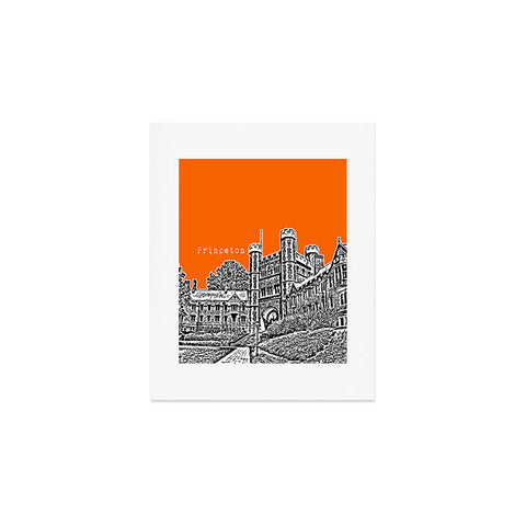 Bird Ave Princeton University Orange Art Print