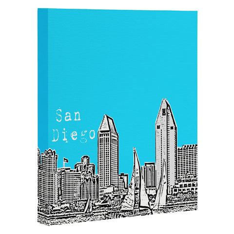 Bird Ave San Diego Sky Art Canvas