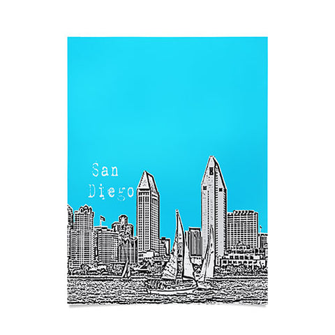 Bird Ave San Diego Sky Poster