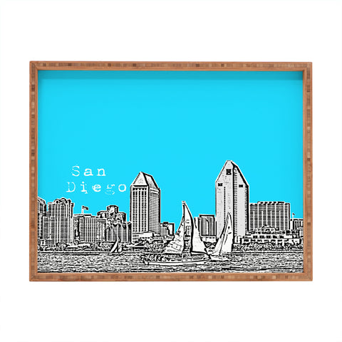 Bird Ave San Diego Sky Rectangular Tray
