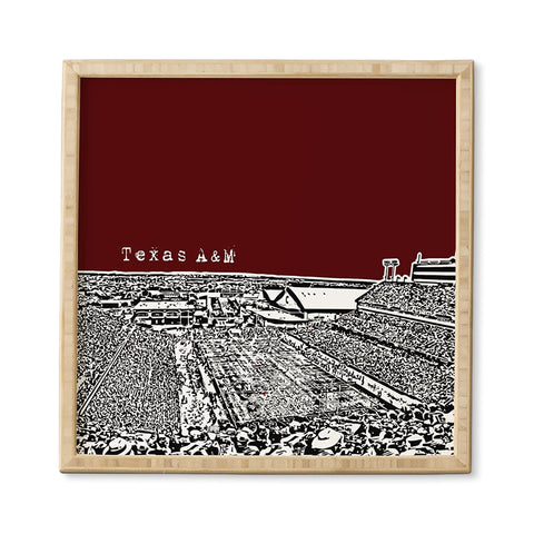 Bird Ave Texas A And M Maroon Framed Wall Art