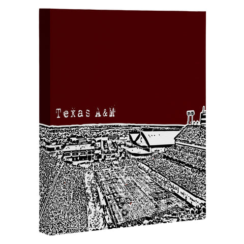 Bird Ave Texas A And M Maroon Art Canvas