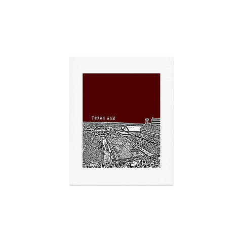 Bird Ave Texas A And M Maroon Art Print