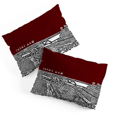 Bird Ave Texas A And M Maroon Pillow Shams