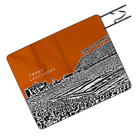 Bird Ave Texas Longhorns Orange Picnic Blanket